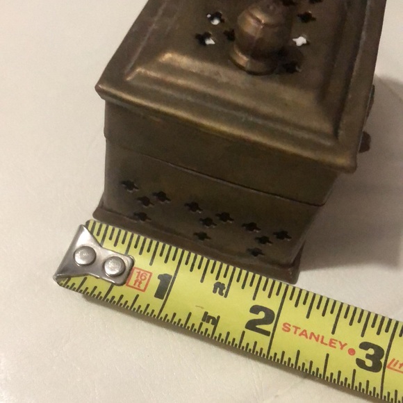 Vintage Brass Cricket Box-EUC-Slightly Tarnished-3x2 - Picture 13 of 13